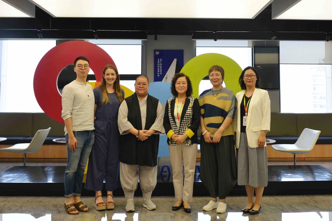 泰國(guó)泰華書院妙慎法師一行到奧鵬教育參訪