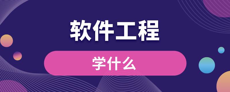 軟件工程學什么